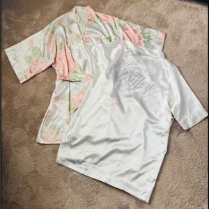 2 wedding robes